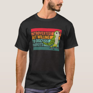 Camiseta Atractivo Pero Parroquial Verde Monk Parakeet Quak