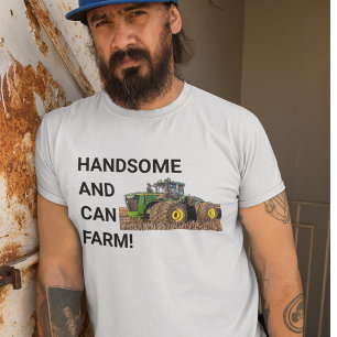 Camiseta Atractivo y divertido equipo de tractores de Can F