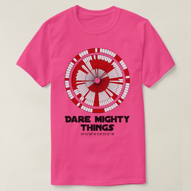Camiseta Atractivos objetos poderosos Perseverancia Mars Ro (Diseño del anverso)