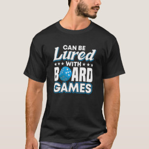 Camiseta atraído por juegos de mesa de juego de mesa