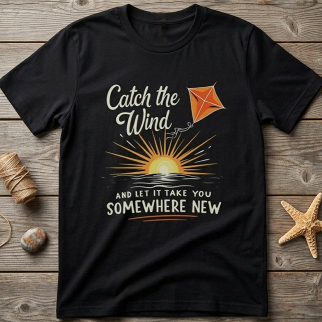 Camiseta Atrapa el Viento - Cometa Inspiradora (Subido por el creador)