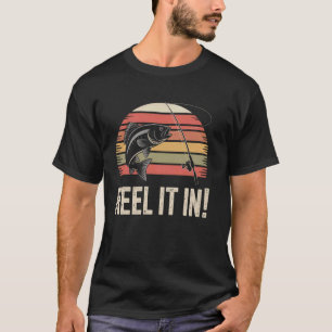 Camiseta Atrapa la divertida captura de lubina