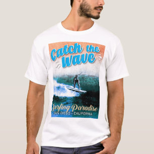 Camiseta Atrapa la ola - Paraíso de surf