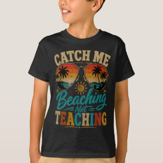 Camiseta Atrapa Varado No Enseñando Retro Profesor de Playa