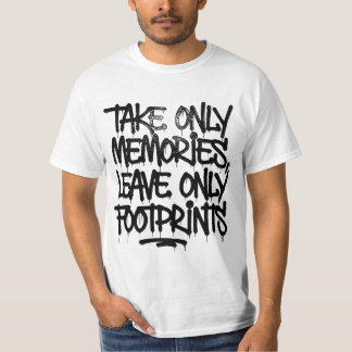 Camiseta Atrapa Vuelos No Sentimientos Cita de Grafiti de A