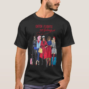 Camiseta Atrapa Vuelos No Sentimientos Vacaciones Chicas Vi