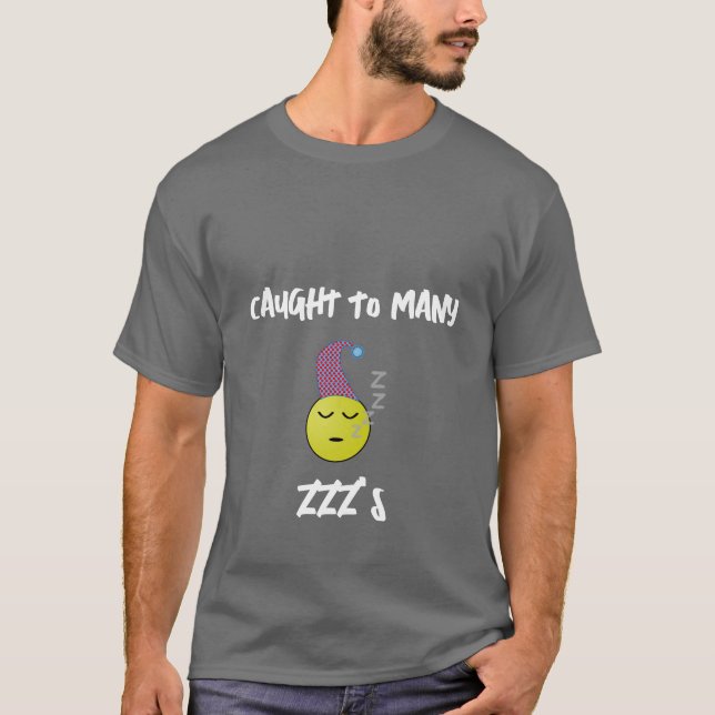 CAMISETA ATRAPADO A MUCHOS OSCUROS BÁSICOS DE ZZZ (Anverso)