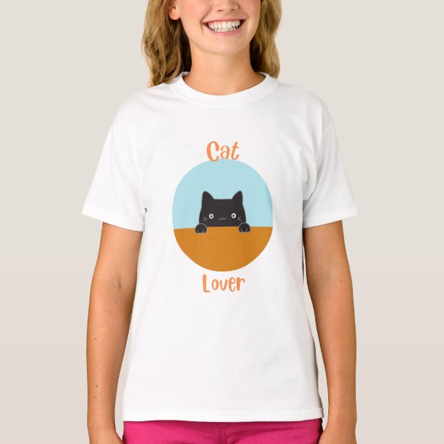Camiseta Atrapado de gato (Anverso)