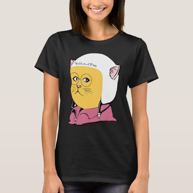 Camiseta Atrapado de gato (Anverso)