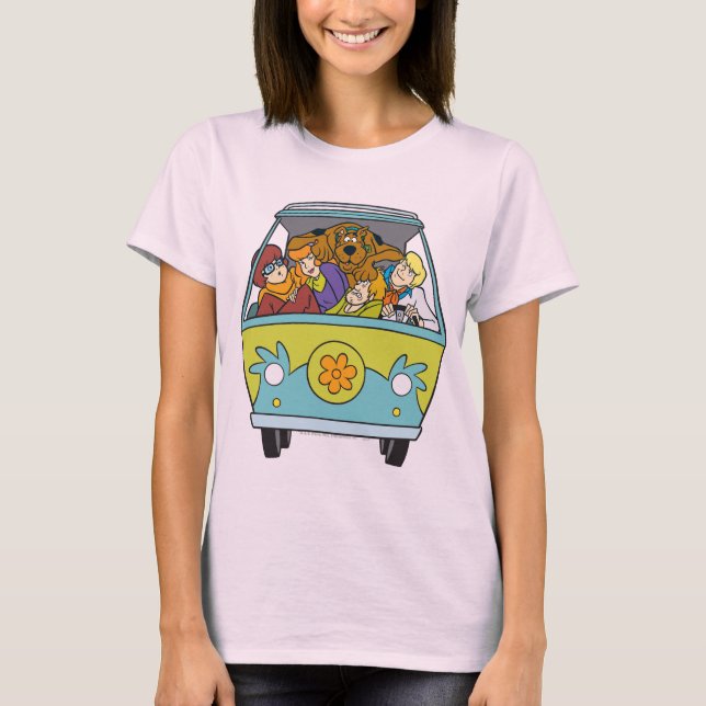 Camiseta Atrapado En La Máquina De Misterio (Anverso)