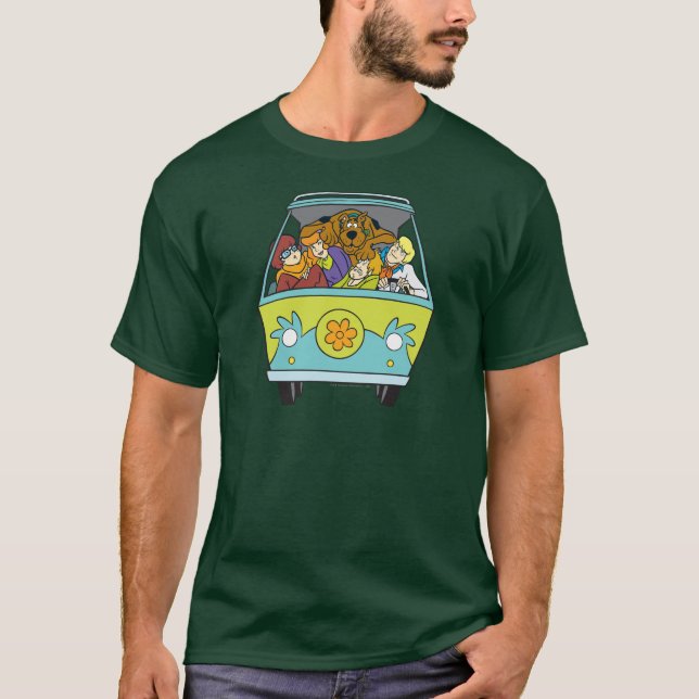 Camiseta Atrapado En La Máquina De Misterio (Anverso)