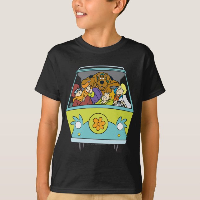 Camiseta Atrapado En La Máquina De Misterio (Anverso)