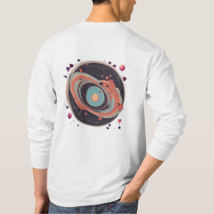 Camiseta 💖 🌠 "Atrapado en tu órbita"