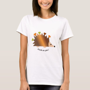 Camiseta Atrapado en tus erizos y corazones