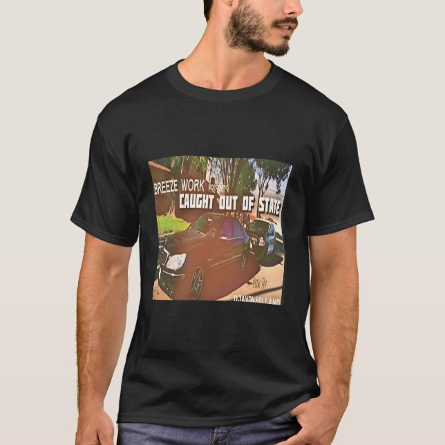 Camiseta Atrapado Fuera Del Estado (Anverso)