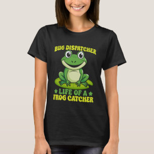 Camiseta Atrapador de ranas despachador de insectos vida de