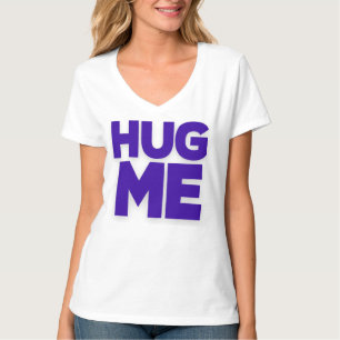 Camiseta Atrápala si puedes abrazar [citas púrpura