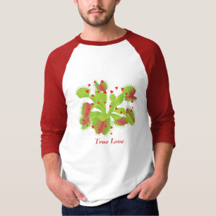 Camiseta Atrapamoscas de Venus verdadero del amor