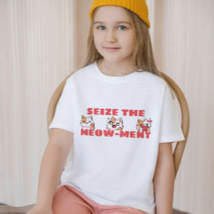 Camiseta Atrapar a los lindos niños personalizados de manga