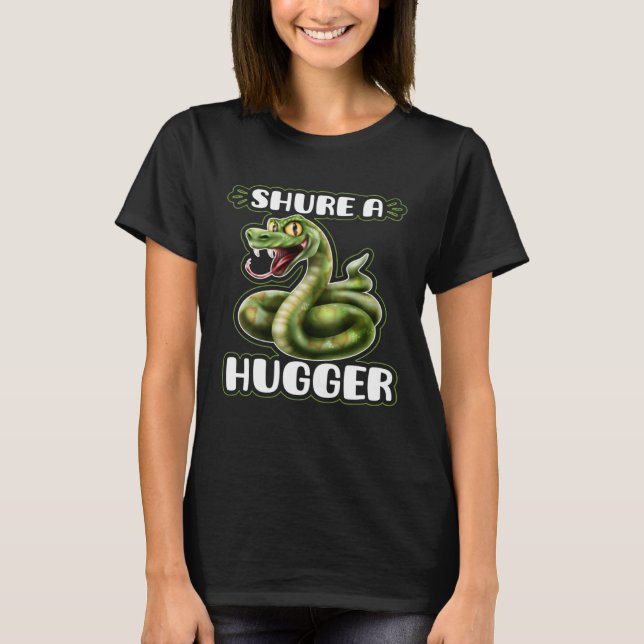 Camiseta Atrapar A Un Enorme Boa Constrictor Niñas (Anverso)