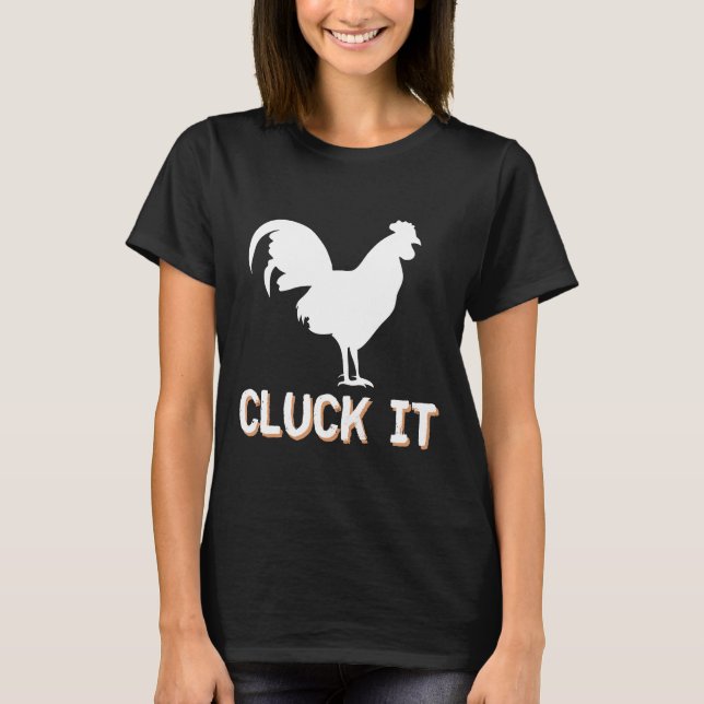 Camiseta Atrapar el gallo de pollo (Anverso)