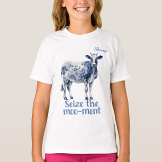 Camiseta "Atrapar la luna" Personalizado de niño