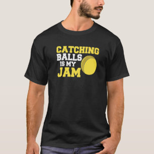 Camiseta Atrapar Pelotas de Dodgeball Amarillas Es Mi Pasió