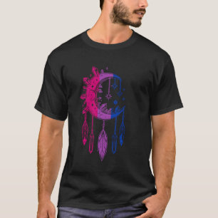 Camiseta Atrapasueños de la Luna Mística y Cristales u2013 