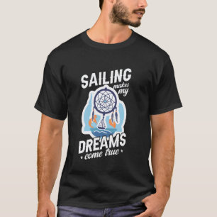 Camiseta Atrapasueños, Navegación en Barco y Marinero de Ba