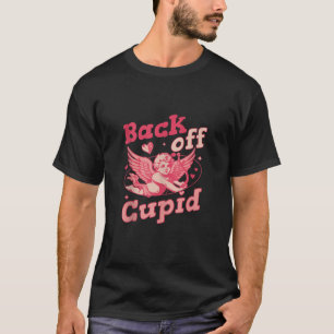 Camiseta Atrás de Cupid Anti Día de San Valentín Funny Retr
