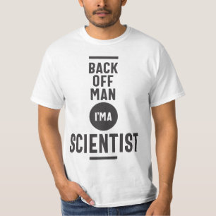 Camiseta Atrás hombre soy un científico