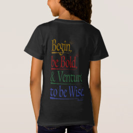 Camiseta Atrás - Magia Cita de Chicas Slim