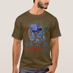 Camiseta Atrás, Terry 4 De Julio, Fuego De Fuegos Americano
