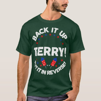 Camiseta Atrás Terry Funny del diseño de los fuegos artific