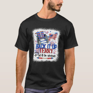 Camiseta Atrás, Terry Lo Puso En El Inverso Gracioso 4 De J
