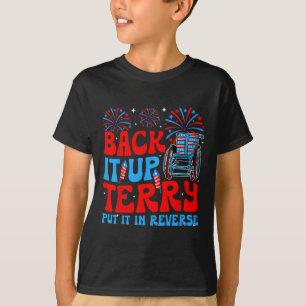 Camiseta Atrás, Terry Lo Puso En Fuego Inverso 4.