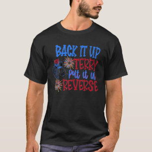Camiseta Atrás, Terry Lo Puso En Fuegos De Fuego Inversos 4