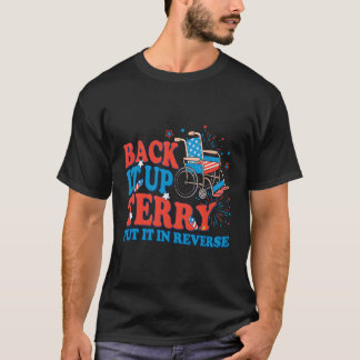 Camiseta Atrás, Terry Lo Puso En Reverso 4 De Julio De Fir