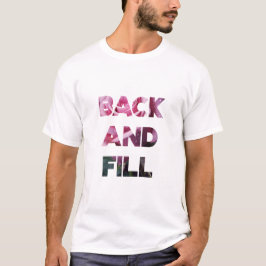 Camiseta Atrás y Llenar