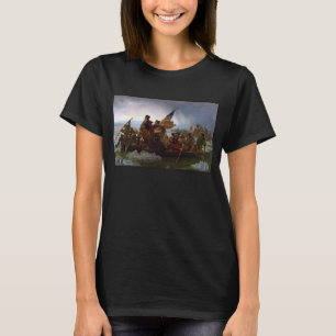 Camiseta Atravesando el Delaware 1776: General George Washi