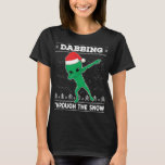 Camiseta Atravesando La Nieve Alien Santa Ugly Christma<br><div class="desc">Dabbing a través de la Nieve Alien Santa Ugly Navidades Sweater</div>