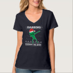 Camiseta Atravesando La Nieve Alien Santa Ugly Christma<br><div class="desc">Dabbing a través de la Nieve Alien Santa Ugly Navidades Sweater</div>