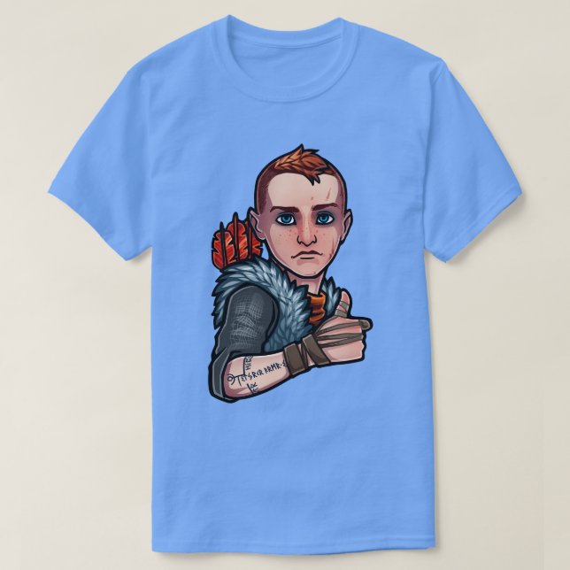 Camiseta Atreus Thumb arriba (Diseño del anverso)