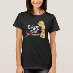 Camiseta Atrévase A Ser Consciente De Usted Pansexual Orgul