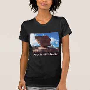 Camiseta Atrévase A Ser Un Pequeño Escalado De Roca De Homb