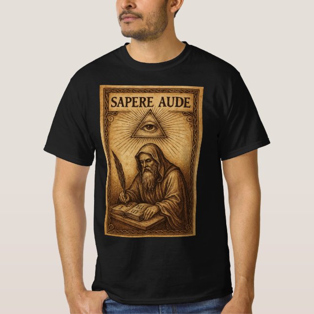 Camiseta "Atrévete a saber" (Anverso)