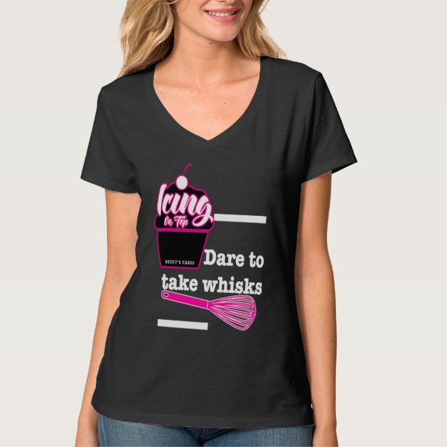 Camiseta Atrévete a tomar batidores (Anverso)