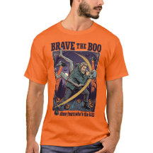 Atrévete al Boo Divertido Halloween Alien Sin Mied