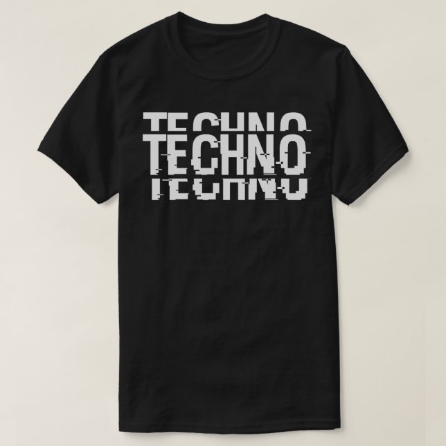 Camiseta atrevido tecno (Diseño del anverso)