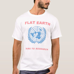 Camiseta Atrevimiento para investigar la tierra plana